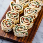 Italian Veggie Pinwheel Recipe