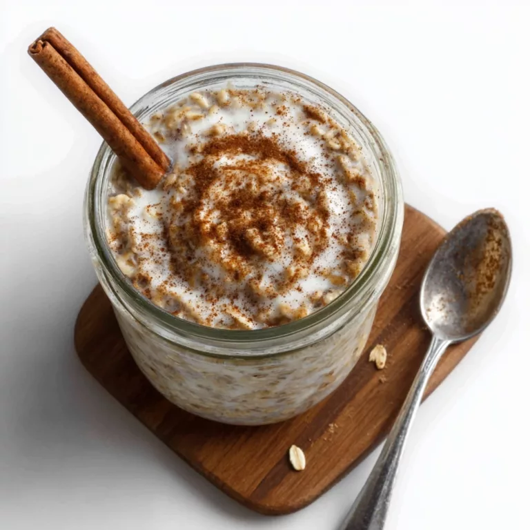 vegan cinnamon overnight oats recipe