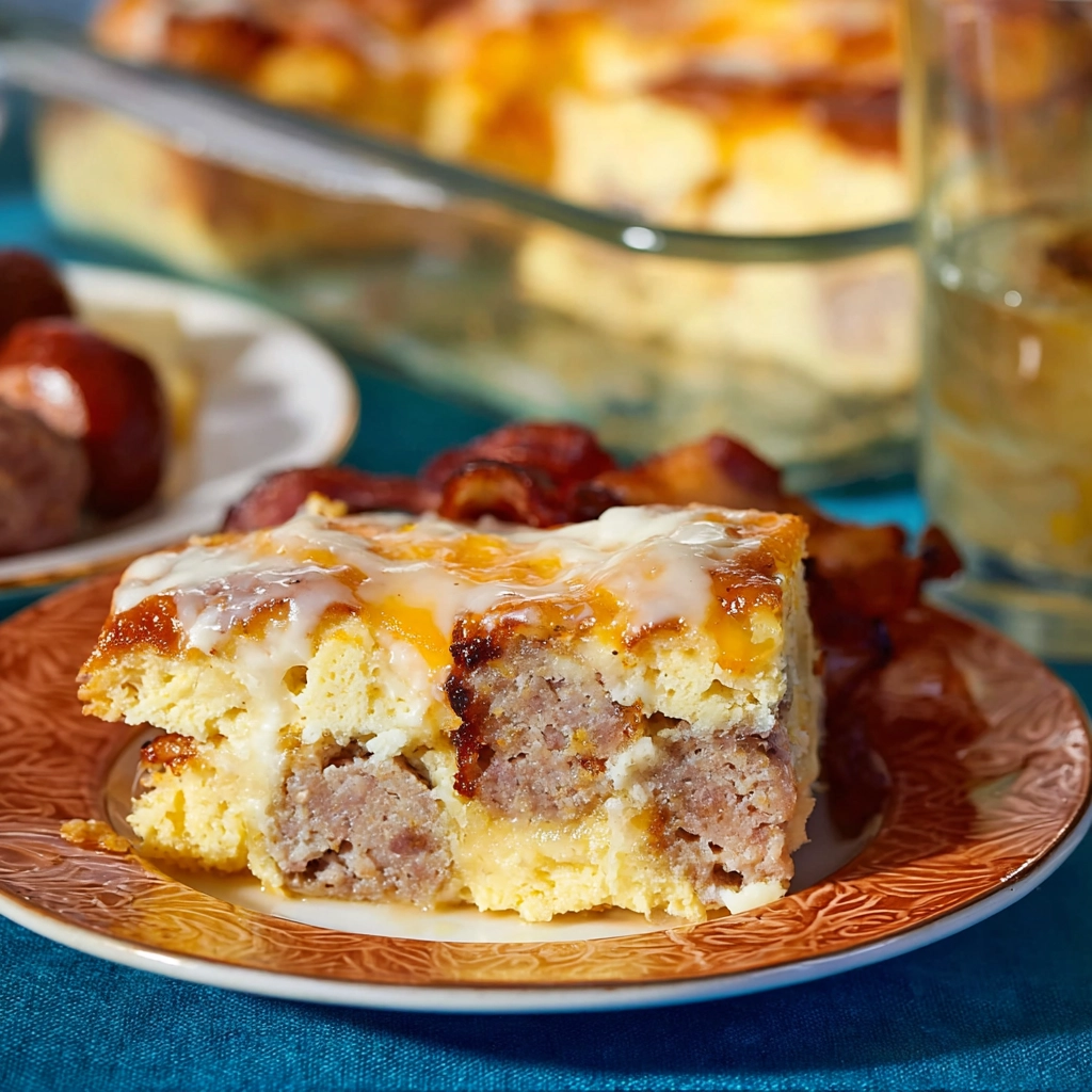 biscuits and gravy casserole