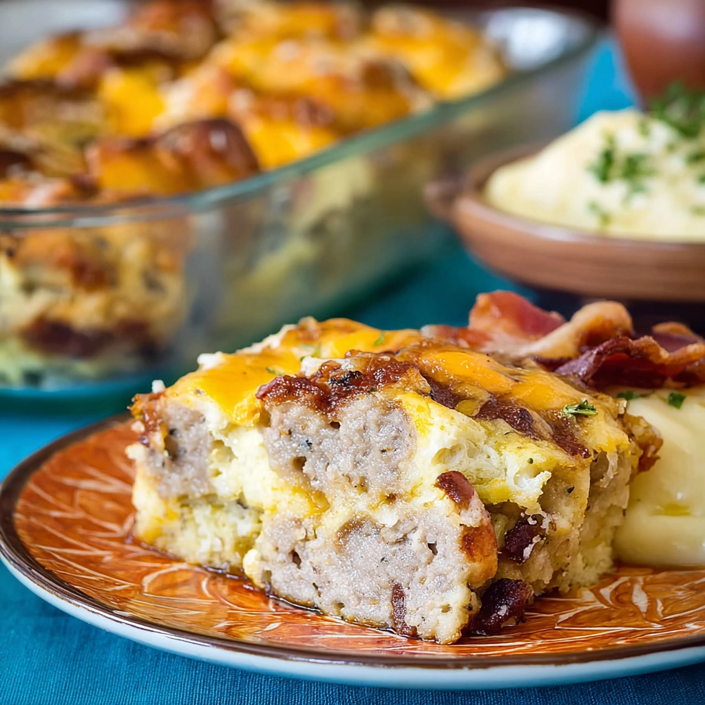 biscuits and gravy casserole