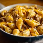 crockpot cheesy ranch beef pasta