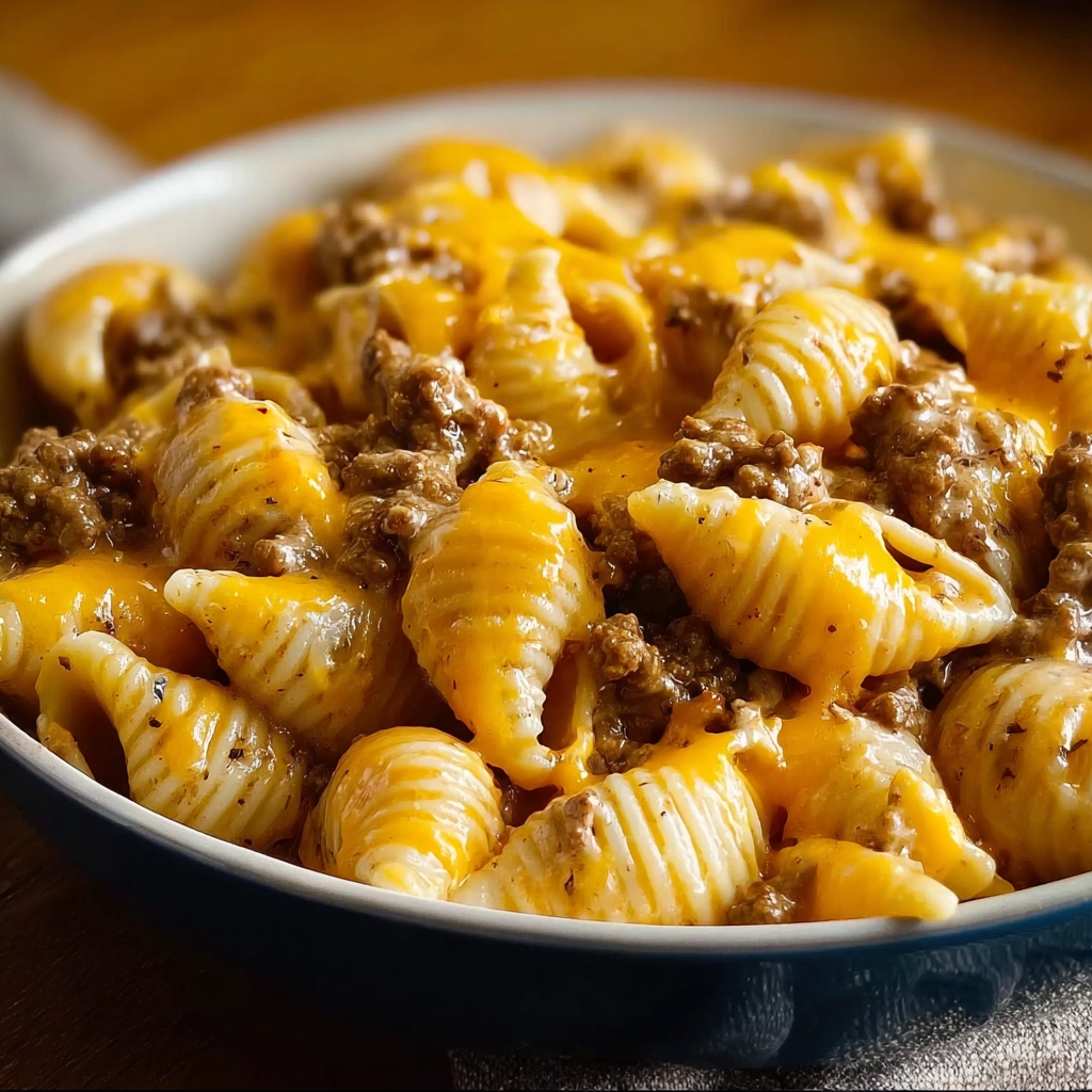 crockpot cheesy ranch beef pasta
