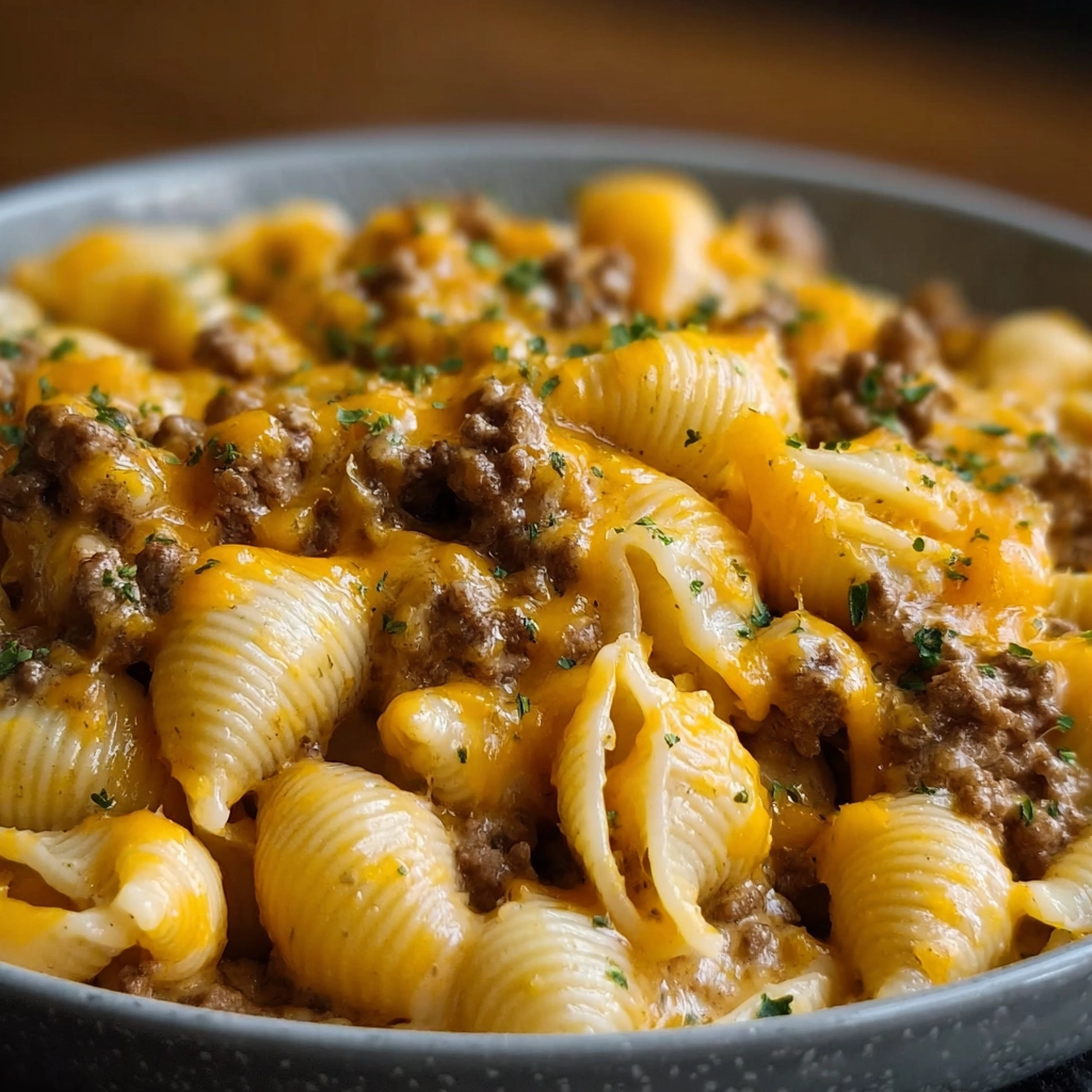 crockpot cheesy ranch beef pasta