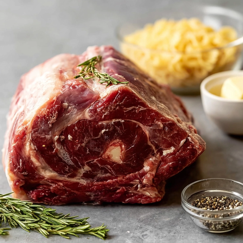 garlic herb prime rib Ingredients