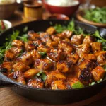 Texas Roadhouse Butter Chicken skillet dinner
