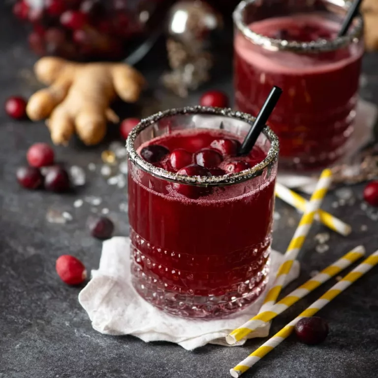 Cranberry Ginger Mocktail