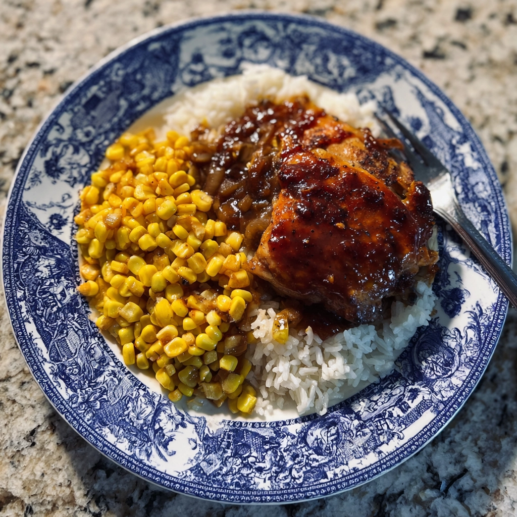 Cajun Sticky Chicken