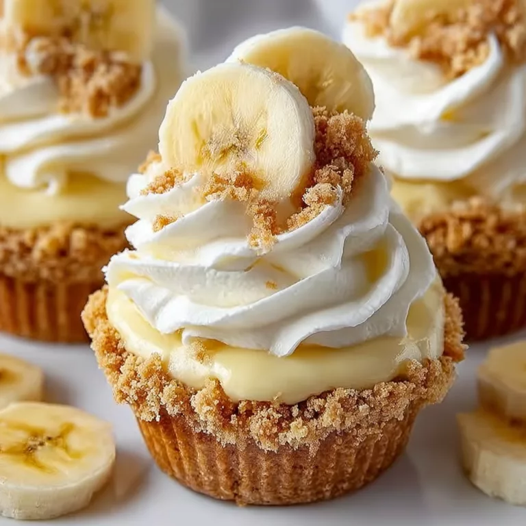 Mini Banana Cream Pies