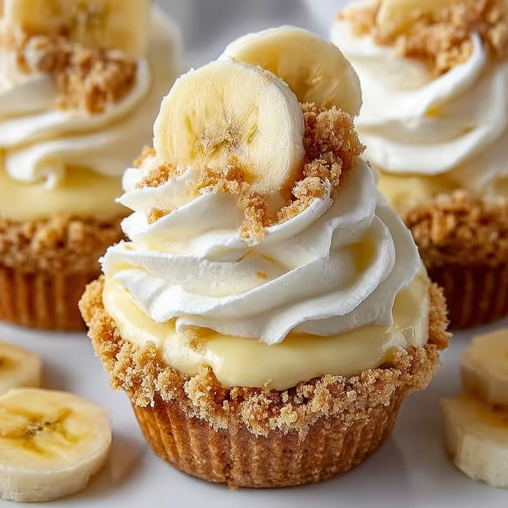 Mini Banana Cream Pies