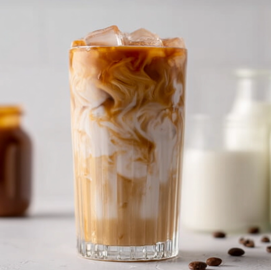 Vanilla Maple Protein Iced Coffee