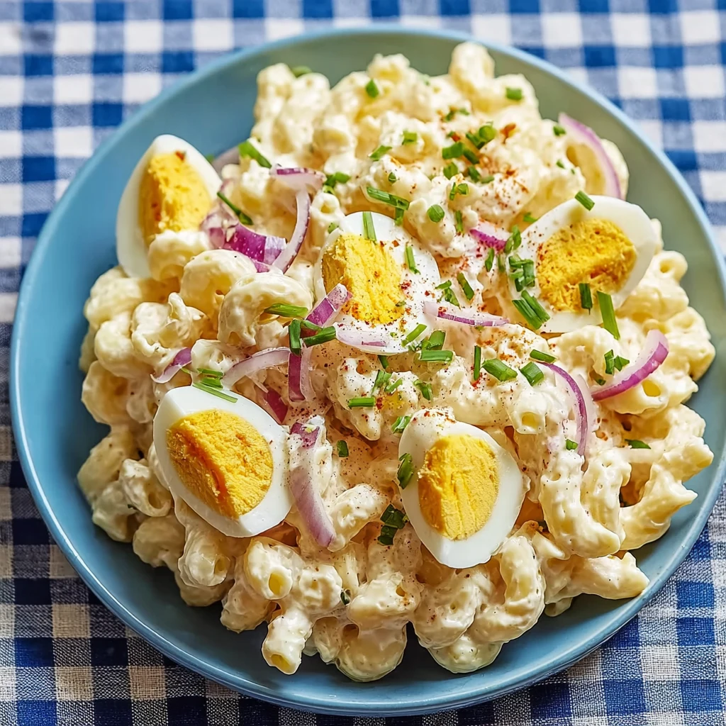 Deviled Egg Pasta Salad