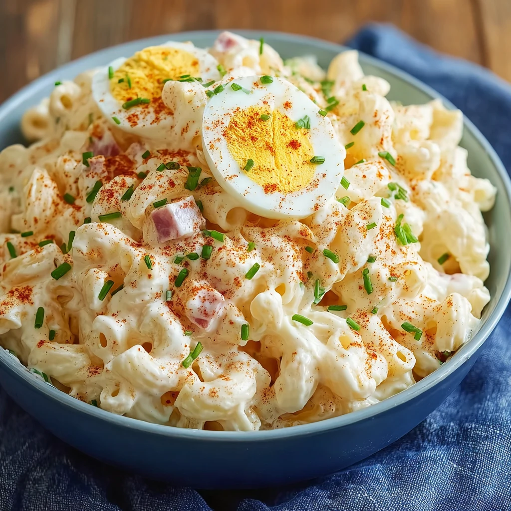 Deviled Egg Pasta Salad