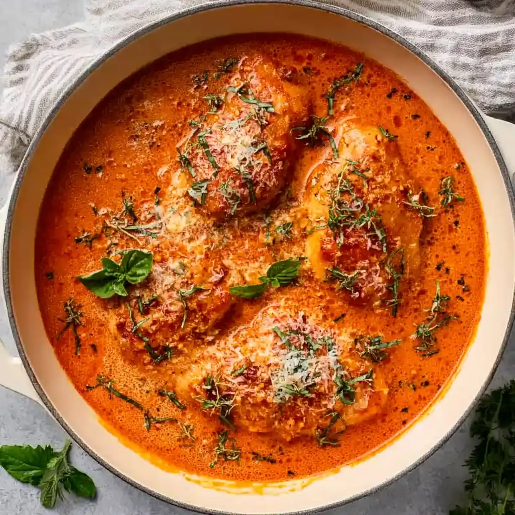 Creamy Tomato Basil Chicken