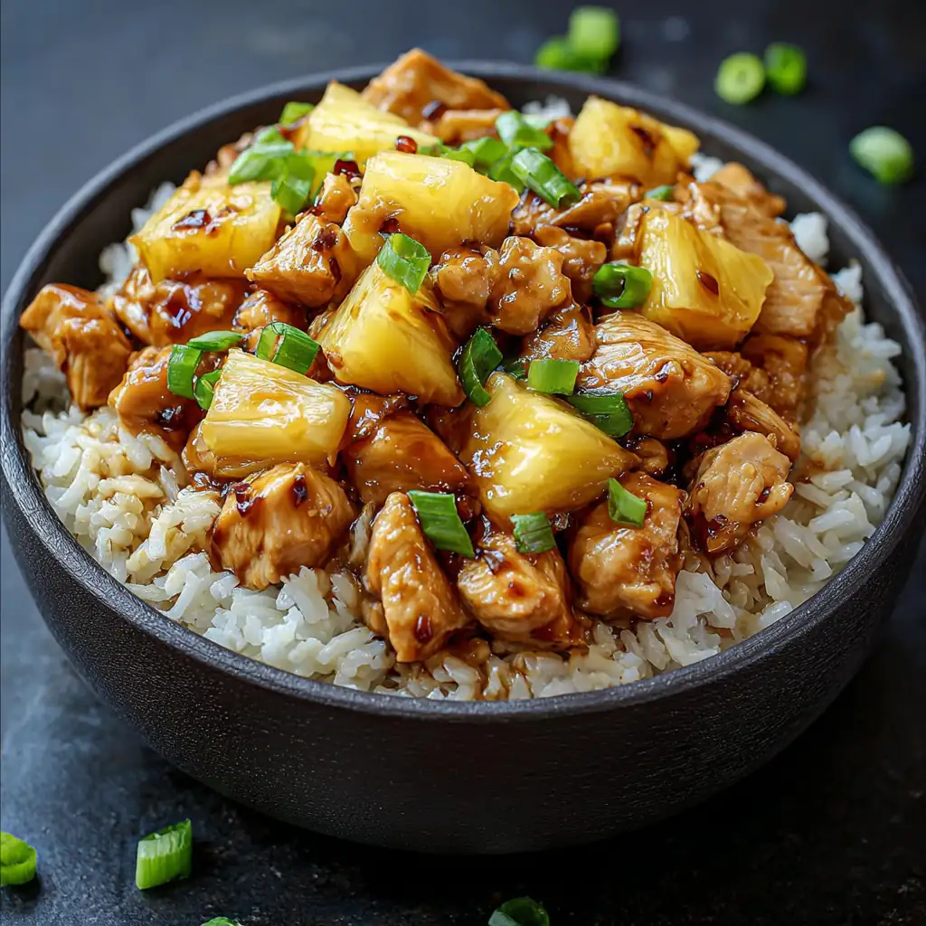 Pineapple Chicken and Rice