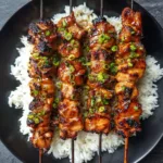 Teriyaki Chicken Skewers