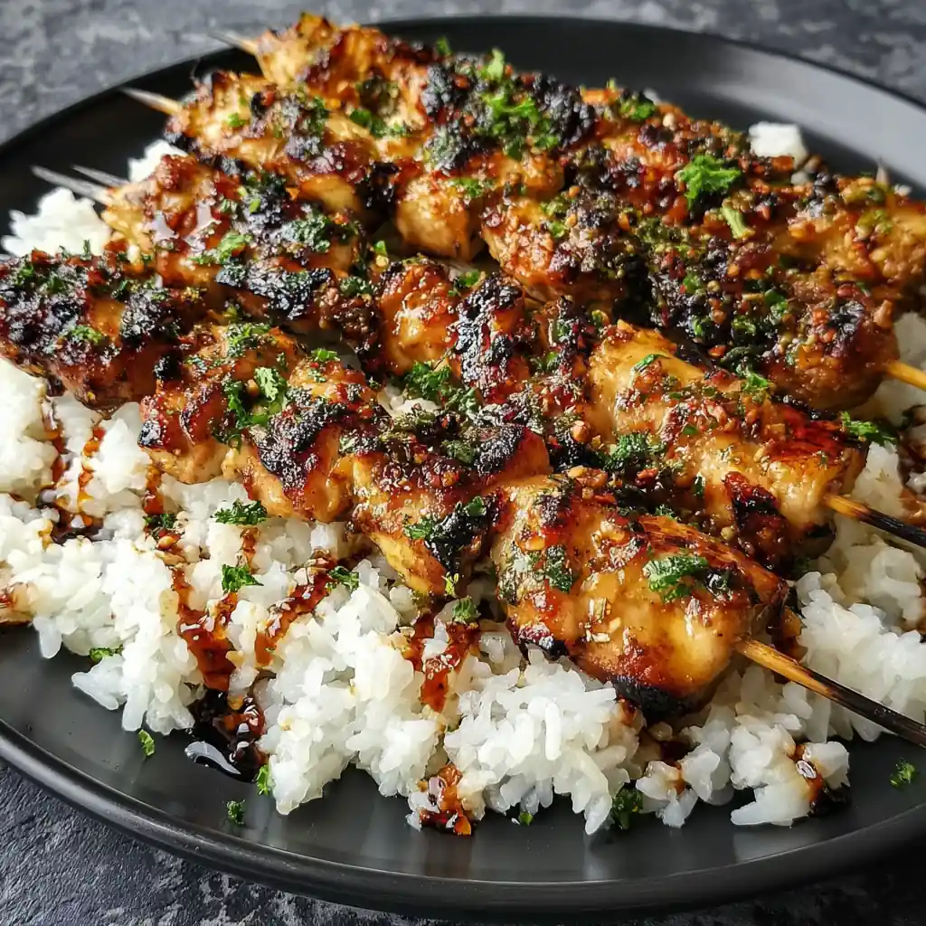 Teriyaki Chicken Skewers