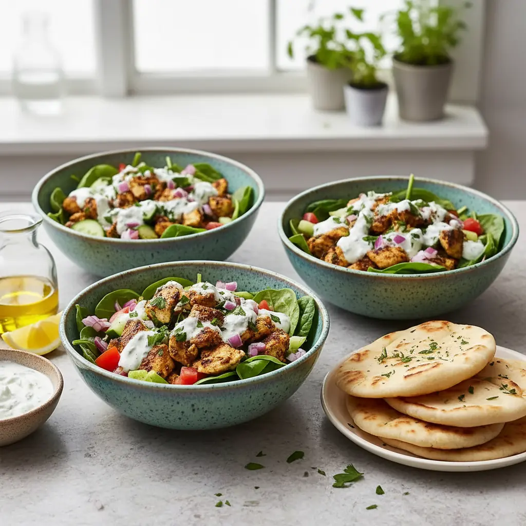 Mediterranean Chicken Tacos