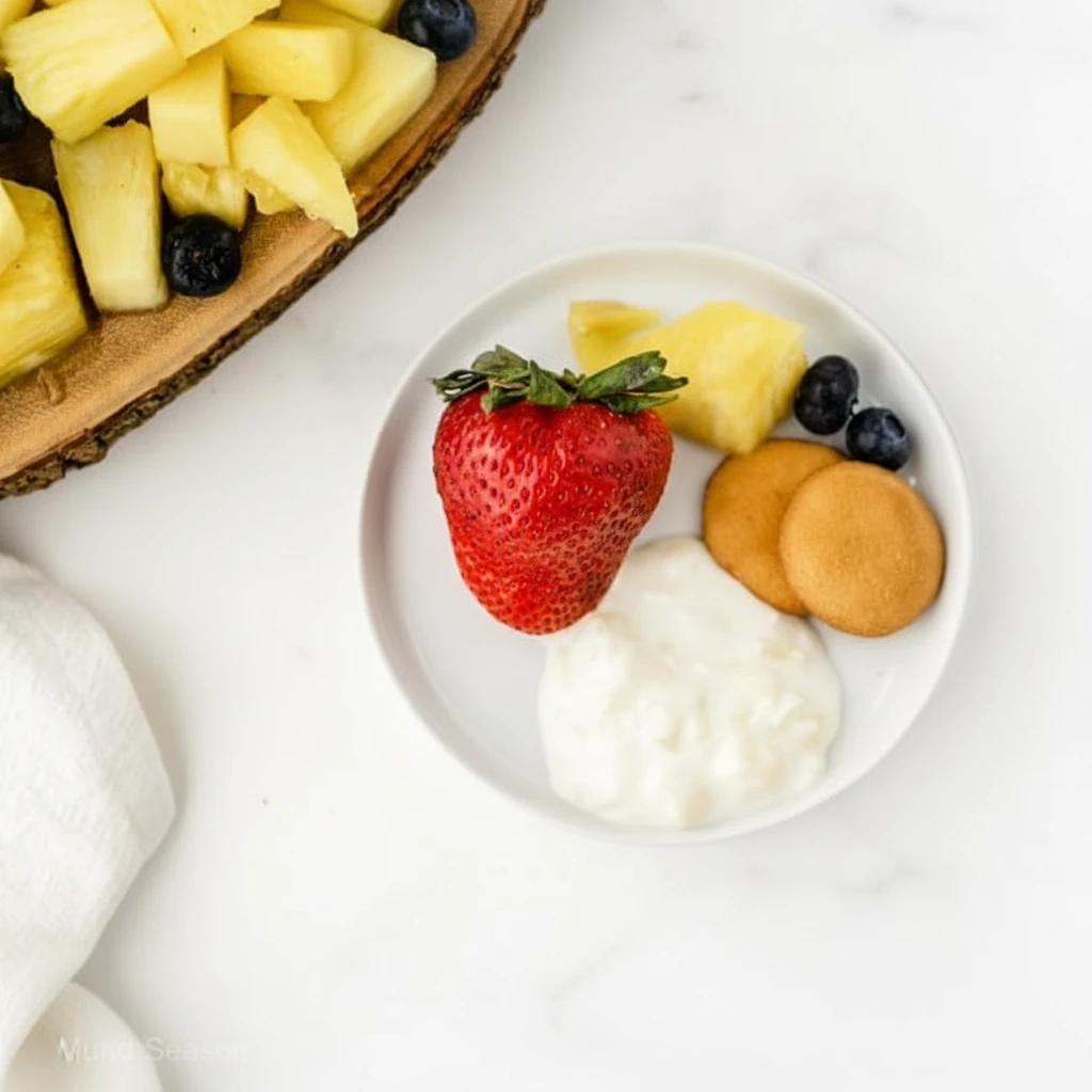 Piña Colada Fruit Dip
