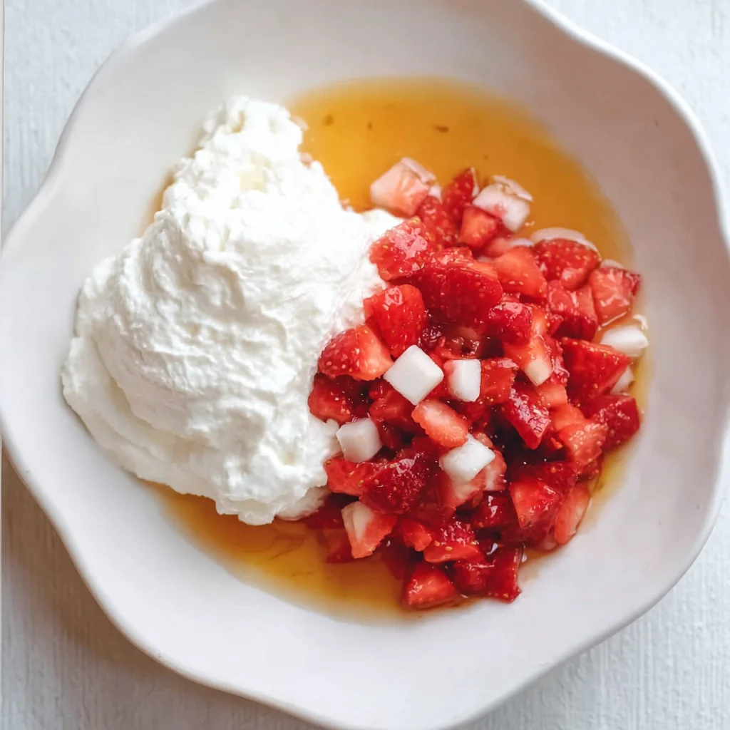 Strawberries Cream French Toast