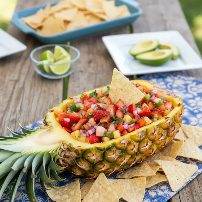Strawberry Pineapple Salsa