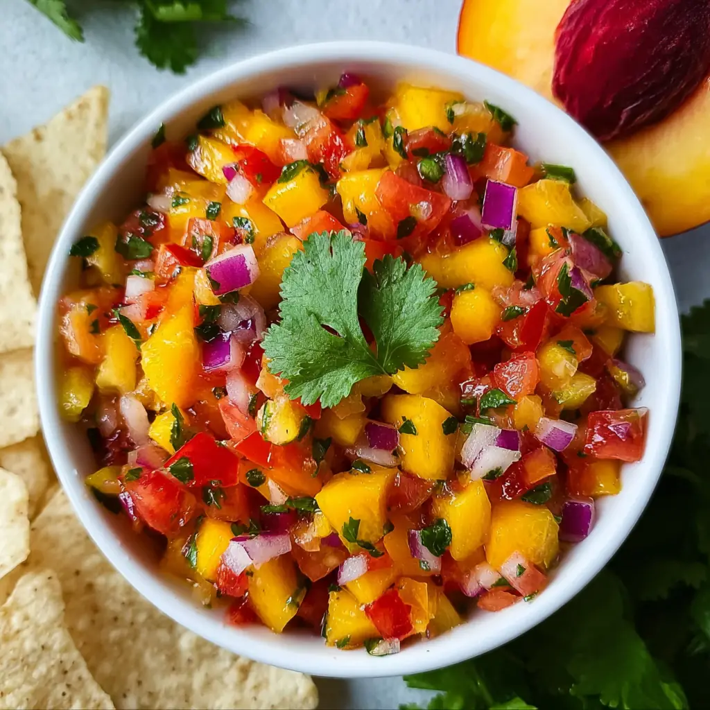 Fresh Peach Salsa