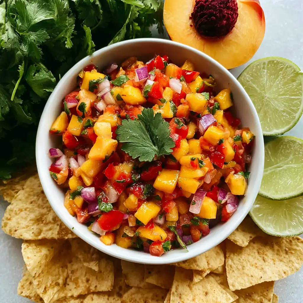 Fresh Peach Salsa