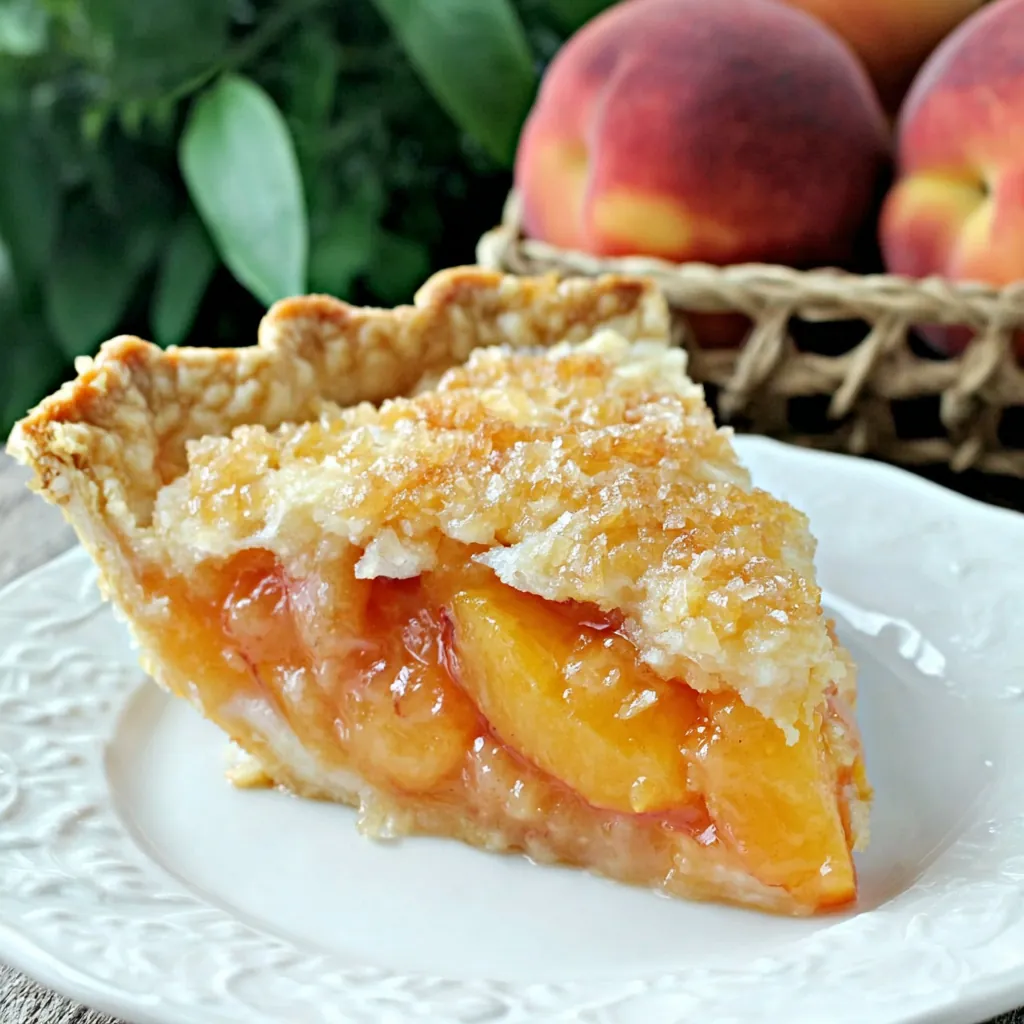 Peach Pie