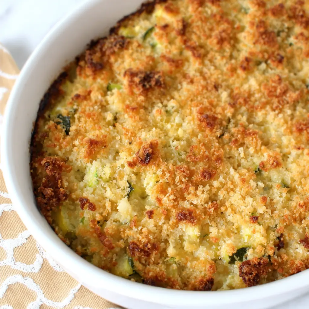 Cheesy Zucchini Casserole