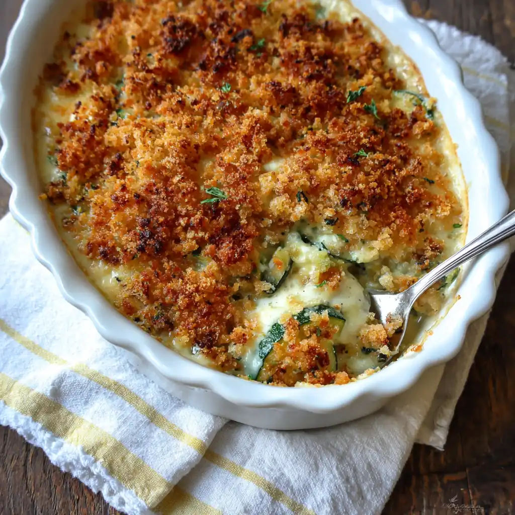 Cheesy Zucchini Casserole