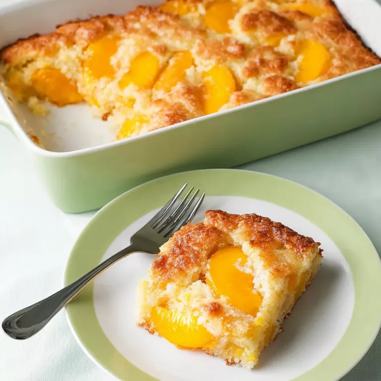 Farm Fresh Peach Cobbler