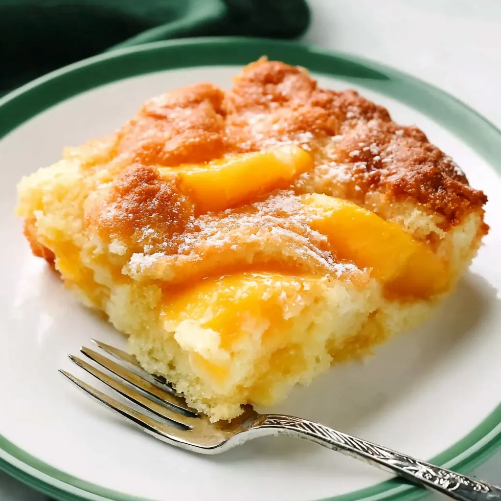 Farm Fresh Peach Cobbler