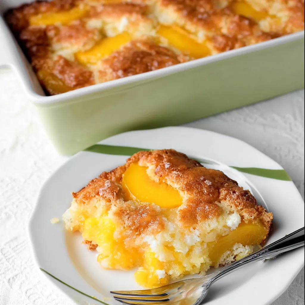 Farm Fresh Peach Cobbler
