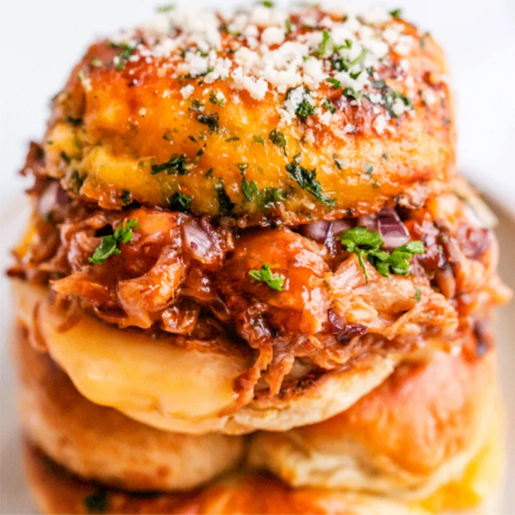 BBQ Chicken Sliders