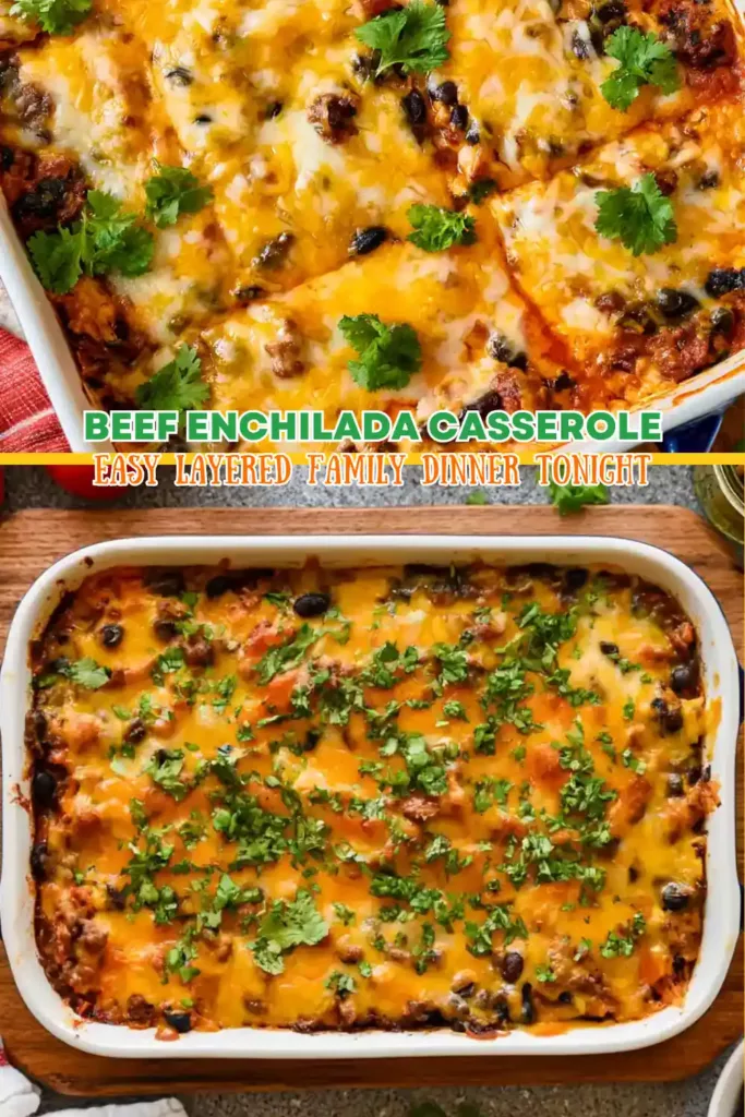 Beef Enchilada Casserole