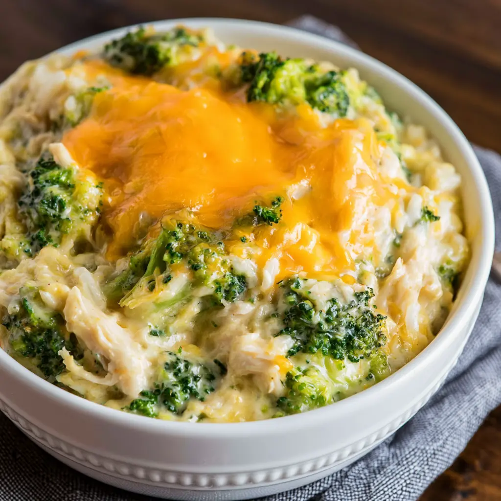 Cheesy Broccoli Chicken and Rice Casserole 6 Cheesy Broccoli Chicken and Rice Casserole
