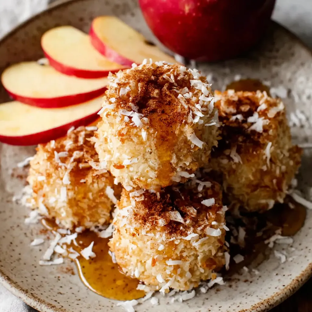 Cinnamon Apple Cottage Cheese Bites