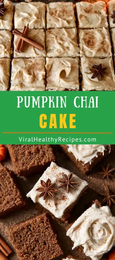 Pumpkin Chai Cake with Brown Butter Frosting 8 PUMPKIN CHAI