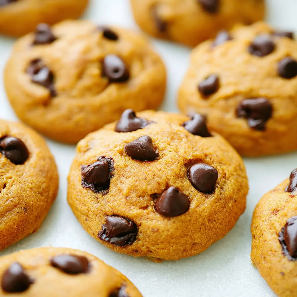 Pumpkin Chocolate Chip Cookies
