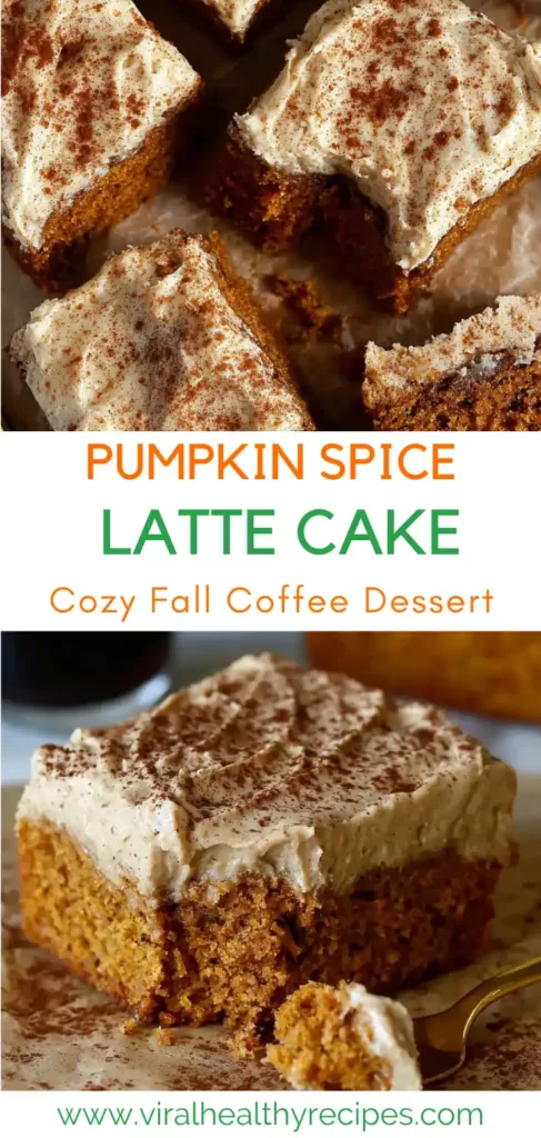 Pumpkin Spice Latte Cake