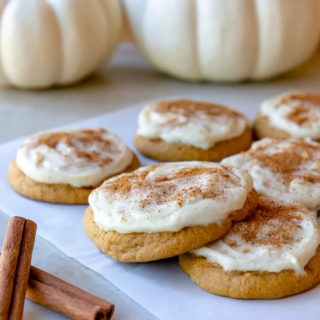 Soft Pumpkin Cookies