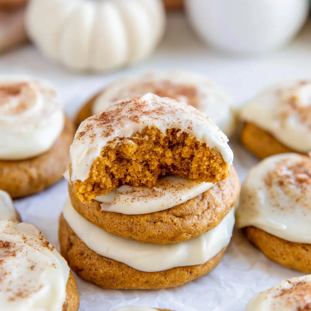 Soft Pumpkin Cookies