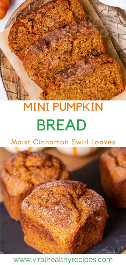 Mini Pumpkin Bread