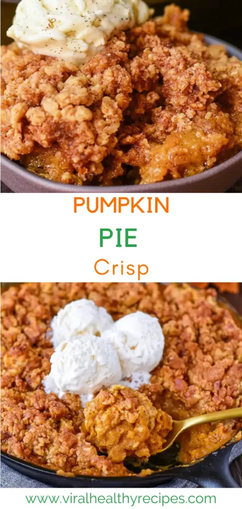 Pumpkin Pie Crisp