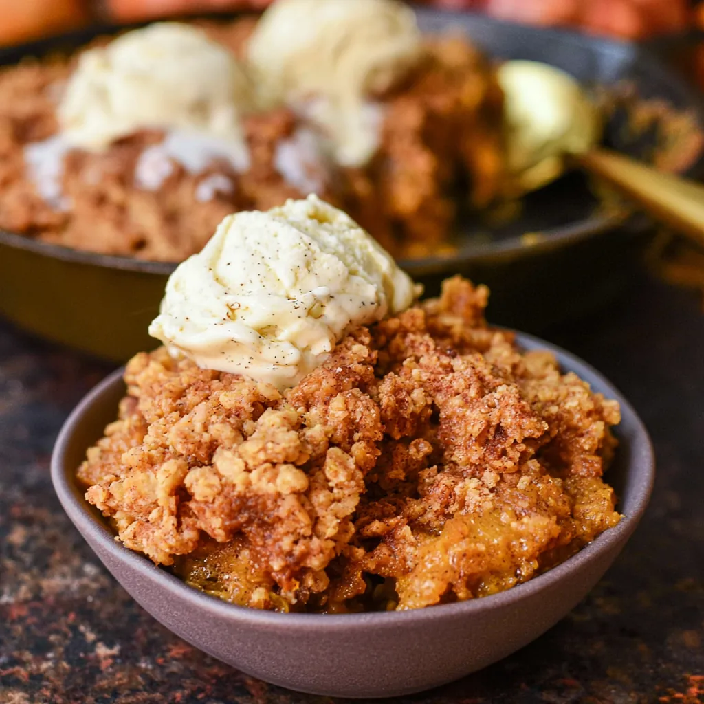 Pumpkin Pie Crisp